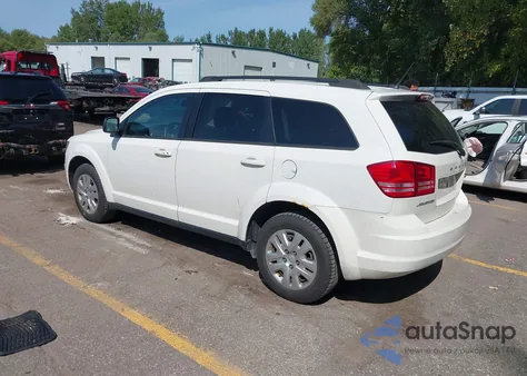 2016 Dodge Journey Se из США, поврежденный, VIN 3C4PDCAB2GT103518